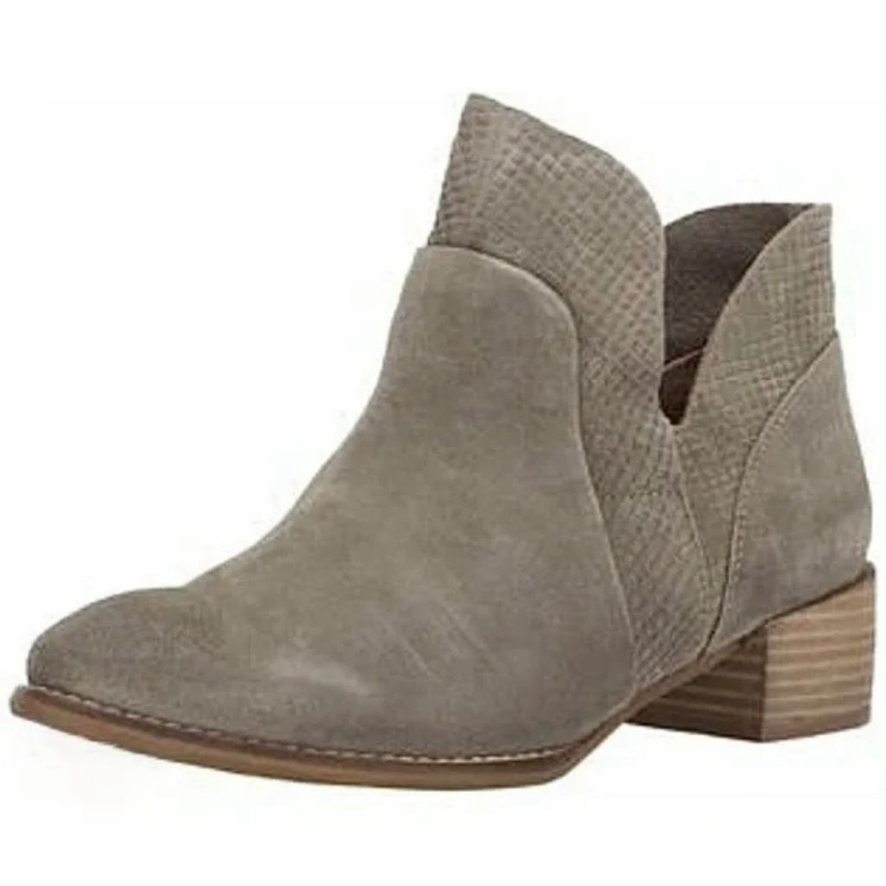 Seychelles Score Split Shaft Suede Ankle Boots Size 7.5